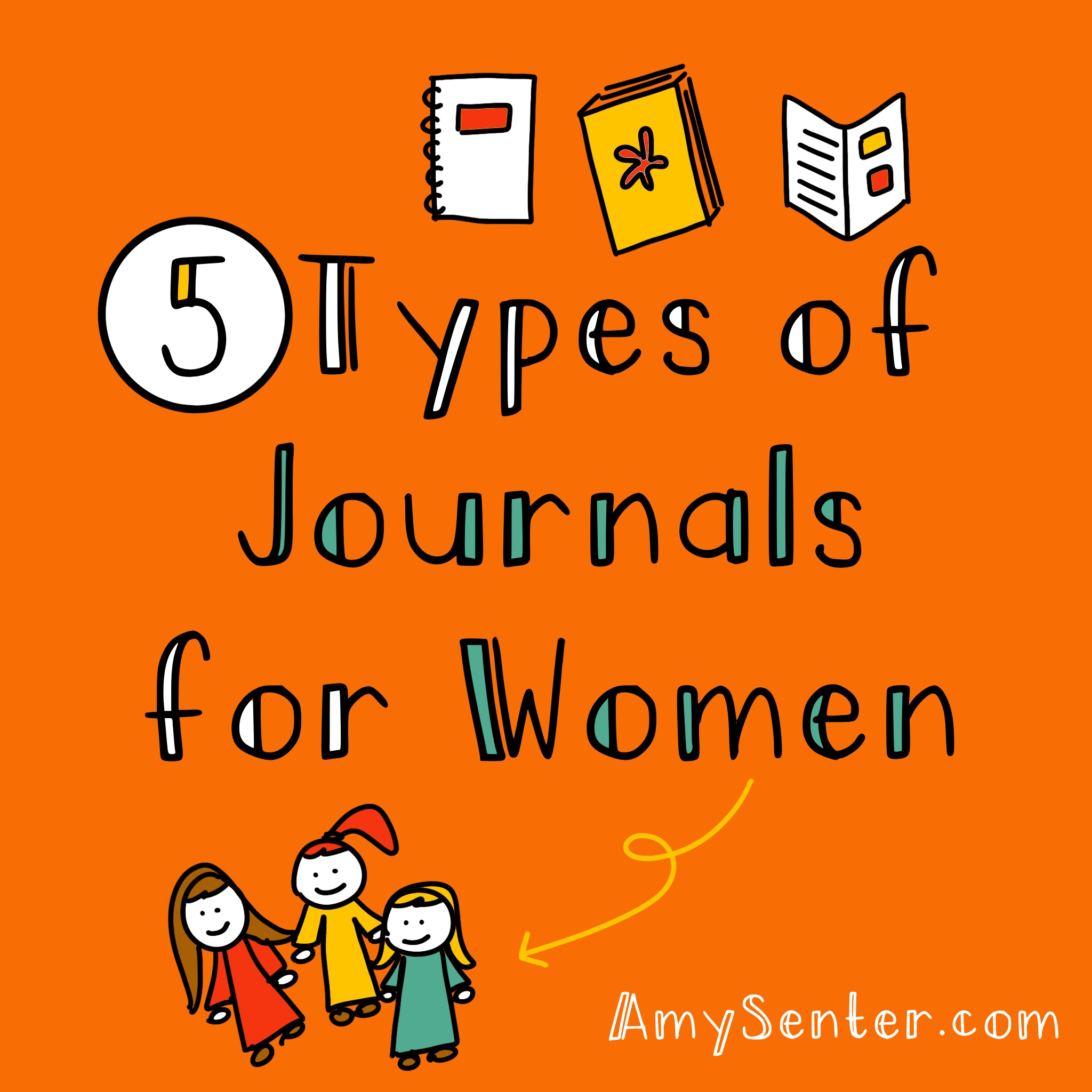 5 Types of Journals for Women  Intentional Christian Living, LLC